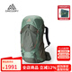 GREGORY格里高利24年AMBER琥珀女雙肩包重裝旅行包登山包徒步戶外背包 44L-24新款青苔綠