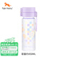 TigerFamily兒童水杯直飲帶蓋小學(xué)生男女無(wú)毒安全材質(zhì) 柔美粉紫 450ml