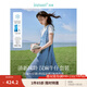 茵曼（INMAN）天絲涼感漢麻抗菌牛仔連衣裙兩件套裝2025夏女裝休閑背帶長(zhǎng)裙子 牛仔藍(lán) M