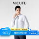 威可多（VICUTU）【云朵襯衫三代】男士長袖百搭商務(wù)襯衫白色180/B/42