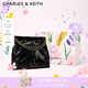 CHARLES&KEITH子母鏈條大容量流浪包托特包單肩斜挎包女包生日禮CK2-40671449 Black黑色 L