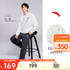 安踏王一博同款衛(wèi)衣丨純棉易打理運(yùn)動(dòng)上衣男冬季圓領(lǐng)休閑套頭衫