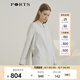 PORTS寶姿女裝 秋冬新品長袖襯衫LL9B023LWF044 灰綠 XS (2)
