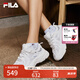 FILA 斐樂(lè)官方女鞋MARS 3復(fù)古運(yùn)動(dòng)鞋老爹鞋火星鞋休閑運(yùn)動(dòng)鞋厚底鞋 星白/奶油白色-SC 37.5