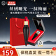 路鉑廷（Christian Louboutin）口紅 CL女王權(quán)杖唇膏 蘿卜丁口紅三件套禮盒 情人節(jié)禮物 啞光黑管001M#氣場女王范  3.8g