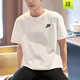 耐克（NIKE）t恤男女裝 2025夏季新款純棉透氣針織經典情侶T恤運動休閑短袖 經典款/純棉/主推款/刺繡LOGO 白色 L (175) 【推薦130-150斤】