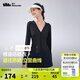 蕉下修身防曬衣女款春季外套遮陽透氣防曬服禮物送女友 漫暮黑 M
