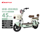 邦德富士達(dá)電動(dòng)自行車【以舊換新全國上牌】哆萌48V12Ah續(xù)航45KM超大儀表NFC解鎖TCS防滑智能電瓶車 柔粉青韻