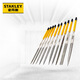 史丹利（STANLEY）銼刀10件套金剛石整形鋼銼方銼圓銼扁銼半圓銼三角銼什錦銼22-322