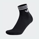 阿迪達(dá)斯 （adidas）三葉草系列 中性 ORI TREF ANK 3P 三雙裝襪子 KA9263 黑色 L