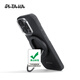 PITAKA適用蘋果iPhone16ProMax手機(jī)殼Pro格子殼超薄磁吸凱夫拉高級(jí)芳綸男女款親膚上下包非碳纖維保護(hù)套 黑灰手機(jī)殼+黑灰磁吸支架套裝 iPhone16ProMax手機(jī)殼