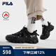 斐樂(lè)（FILA）官方女鞋加絨保暖貓爪鞋老爹鞋運(yùn)動(dòng)鞋冬季新款休閑鞋 黑-BK 38