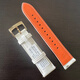 二手華為原裝watch2/gt3/fit3/4真皮表帶20mm42表盤(pán)通用腕帶表鏈 金色扣fit3/4皮帶款才可以使用
