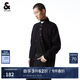 杰克·瓊斯（JACK&JONES）春秋新款男士襯衣衣服牛仔襯衫外套微彈寬松純色休閑牛仔男裝 深灰牛仔A16 S 170