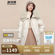 波司登反季冬季羽絨服女款短款翻領大毛領新國標90絨商場同款外套
