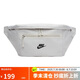 耐克NIKE單肩包斜挎包中性腰包ELEMENTAL休閑包DN2556-072淺骨中