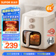 蘇泊爾（SUPOR）空氣炸鍋 不用翻面 家用全自動(dòng) 6L家用多功能炸鍋 雙旋鈕可視空氣炸鍋國(guó)家補(bǔ)貼KJ60Y807