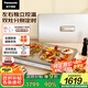 松下（Panasonic）【國家補貼】金色多用途鍋 聚嗨盤 電烤盤烤肉鍋多功能鍋料理燒烤火鍋一體鍋左右獨立控溫 NF-M1-N