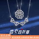 周百?！?000+門(mén)店】新款四葉草銀項鏈女生鎖骨吊墜紀念生日禮物送女友 【四葉草項鏈】*免費刻字+代寫(xiě)賀卡-生日送閨蜜老婆