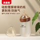 貝因美嬰兒防脹氣玻璃奶瓶0-6-12個(gè)月寶寶仿母乳偏心斷奶奶嘴一歲以上