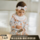 OAK FAMILY女寶寶長袖翻領(lǐng)連衣裙兒童印花公主裙 花園舞曲 (不含頭飾) 100 cm