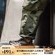 馬登工裝軟體動物慢跑鞋夏透氣休閑網(wǎng)面飛織男鞋輕薄戶外登山系運(yùn)動鞋 軍綠色 【舒適/輕便/鏤空/防滑】 42 (260mm)