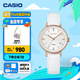 卡西歐（CASIO）SHEEN SHE-4048PGL系列時(shí)尚休閑女士手表防水女表 送女友【禮物】 SHE-4048PGL-7AUPR日期顯示