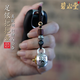 S999把把壺汽車(chē)鑰匙扣掛件足銀麻將把把胡茶壺鏈掛飾項鏈吊墜 s999銀（把把胡）鑰匙扣