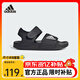 阿迪達(dá)斯 （adidas）Adidas夏男女童魔術(shù)貼沙灘露趾涼鞋GW0344 GW0344 37 碼5/適合腳長(zhǎng)235mm