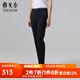雅戈?duì)枺╕OUNGOR）休閑褲女TR休閑褲褲子順滑冰涼觸感新品 藏青 27 155/66A