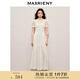 MAXRIENY法式浪漫連衣裙長裙黑白波點高級感超仙連體褲 黑白波點 M 02/36