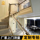 梵戒高端別墅樓梯扶手欄桿新中式室內(nèi)家用鋼化玻璃圍欄定制 上門測(cè)量/定制費(fèi)用專拍