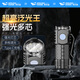 微笑鯊迷你便攜強(qiáng)光手電筒遠(yuǎn)射大容量戶外耐用充電照明多功能小怪獸 SD-5314【50毫安-入門款】