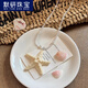 默研（MOYAN）多巴胺長(zhǎng)款串珠海星項(xiàng)鏈女夏天海邊海島度假風(fēng)夸張黃色鎖骨鏈配飾 米海星白色串珠長(zhǎng)款