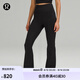 lululemon丨Groove Nulu? 女士超高腰喇叭褲 芯吸 LW5EIKA 黑色 M