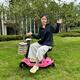 漫可輕便款可折疊式可愛便攜迷你電動(dòng)車3C成人成年電瓶車小型代步車電瓶車二輪女士電動(dòng)自行車兩輪上班 白/黑 24V12A有刷10寸大輪-續(xù)航約45里