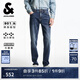 杰克·瓊斯（JACK&JONES）男裝修身牛仔褲潮流時(shí)尚百搭簡(jiǎn)約舒適貓須水洗長(zhǎng)褲褲子225332063 E41中牛仔藍(lán) 常規(guī) 32 175 W32/L32