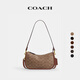 蔻馳（COACH）女士WAVERLY手袋單肩包搭扣潮流可拆卸肩帶手提包女包 B4/棕黃色 棕色