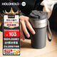 HOLOHOLO316不銹鋼保溫杯男女士便攜咖啡杯 顏值兒童吸管茶水杯子節(jié)日禮物