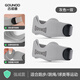 GOUNOD古諾迪專(zhuān)業(yè)運動(dòng)夏季輕薄髕骨帶跑步登山羽毛球半月板保護套護膝 煙灰色- 一雙裝 均碼【全新升級 蝴蝶護墊】