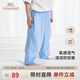 英氏（YEEHOO）童裝兒童褲子防蚊褲夏季男女童長(zhǎng)褲戶外休閑舒適束腳褲