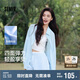 森馬（Semir）UPF50+防曬衣女中長款涼感襯衫2025夏寬松遮肉薄外套109325105001