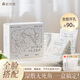 妮麗雅獨立便攜濕敷棉三合一開孔可拉伸敷臉專用美容補水面膜開口化妝棉 薄款 90枚 【獨立裝】1盒30包-工具
