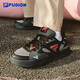 FILA FUSION斐樂潮牌KICK II V-DAY滑板生活鞋男2025春踢板鞋