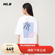 MLB男女短袖T恤印花后背時(shí)尚寬松25季新款3ATSM2153-50WHS-XL