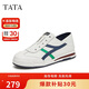 他她（TATA）秋商場同款時尚休閑阿甘鞋女WDCA5CM4 白/藍(lán) 37