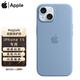 Apple/蘋(píng)果iPhone15 硅膠手機殼MagSafe磁吸硅膠/透明保護殼 凜藍色 iphone15[硅膠手機殼]