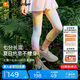 moodytiger【仙女家族】女童緊身褲涼感防曬25年夏季新品高彈速干兒童七分褲