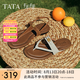 他她（TATA）平底人字拖鞋女鞋復(fù)古外穿夾腳涼鞋2025夏季新款 啡色（拖鞋款） 37