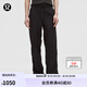 lululemon丨Dance Studio 女士寬松款中腰長褲 LW5HUSA 黑色 M